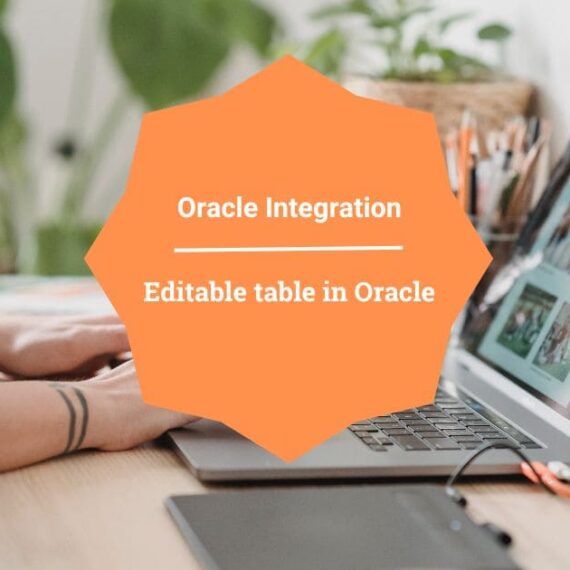 Editable table in Oracle Visual Builder Cloud Service