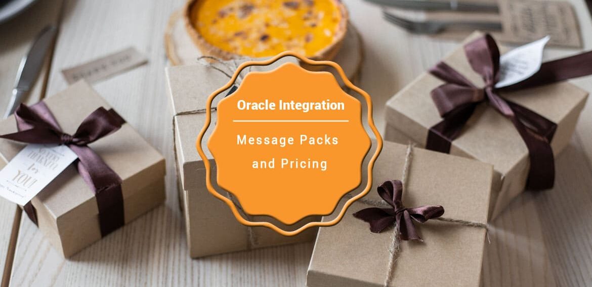 Oracle Integration Message Packs and Pricing