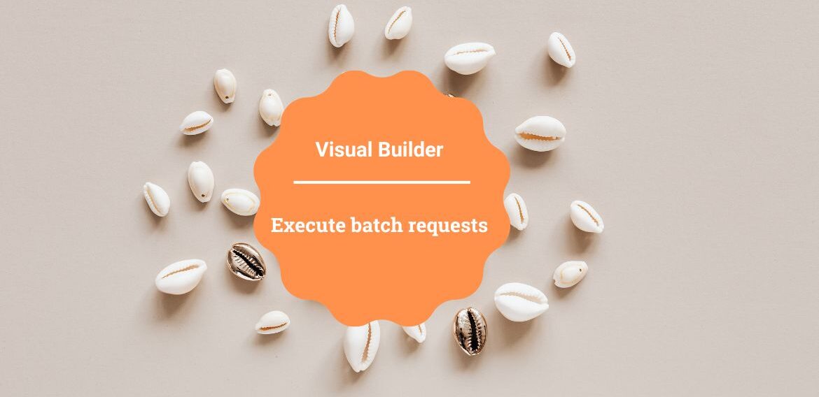 Execute batch requests in Oracle Visual Builder