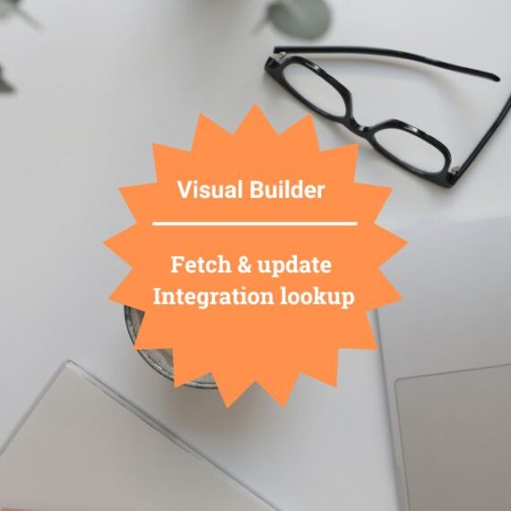 Fetch & update Integration lookup using Visual Builder