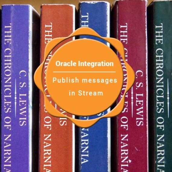Publish messages in Stream using Oracle Integration