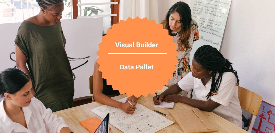 Data Pallet in Oracle Visual Builder
