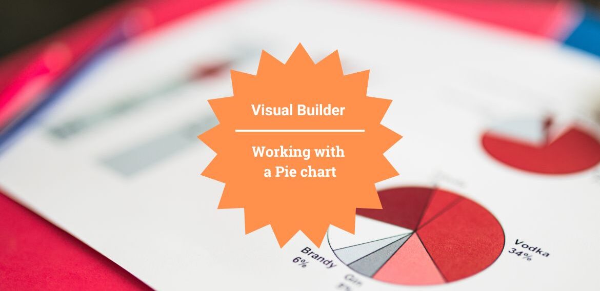 Working with a Pie chart in Oracle Visual Builder