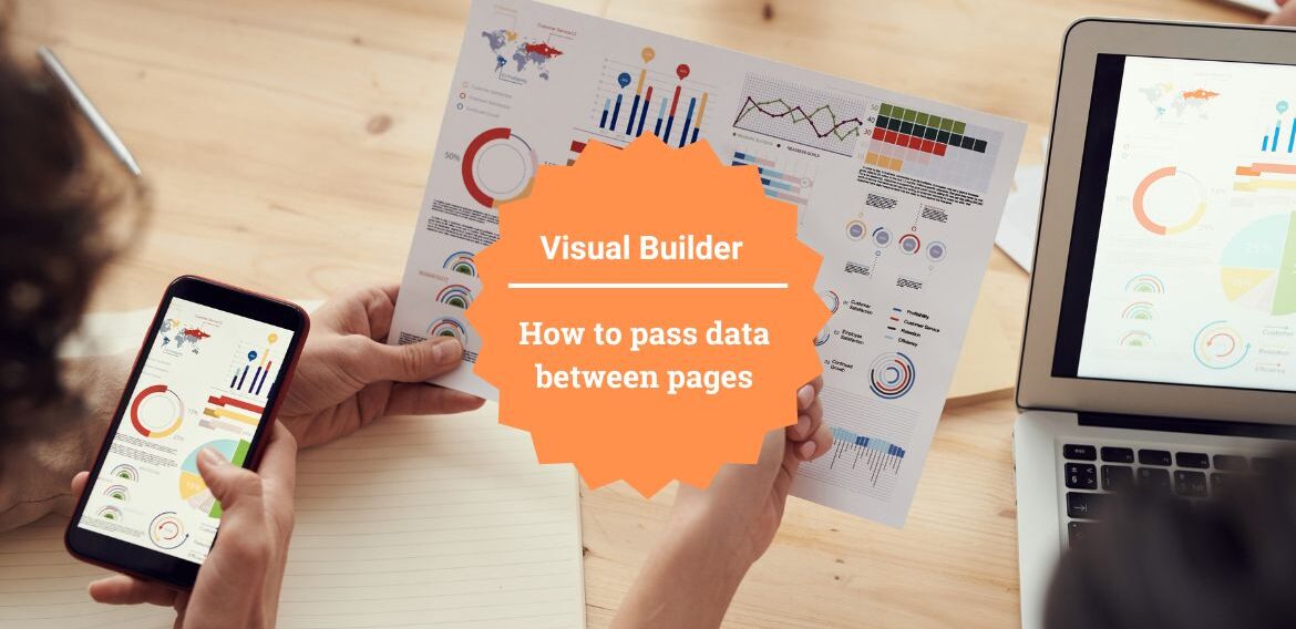 How to pass data between pages in Oracle Visual Builder