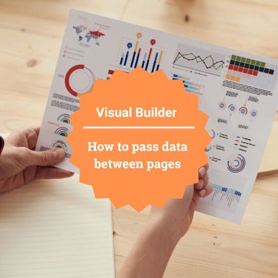 How to pass data between pages in Oracle Visual Builder