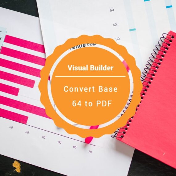 Convert Base 64 to PDF in Oracle Visual Builder