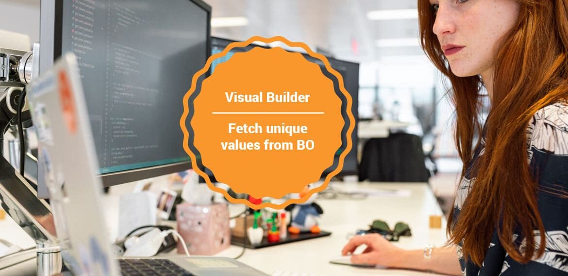 Fetch unique values from BO in Oracle Visual Builder
