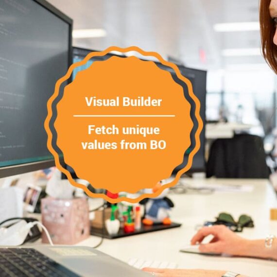 Fetch unique values from BO in Oracle Visual Builder