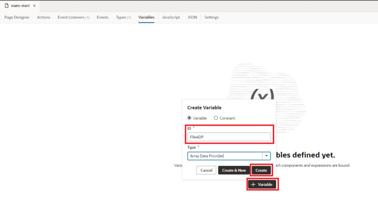 Upload Multiple Files and render to a table in Oracle Visual Builder ...