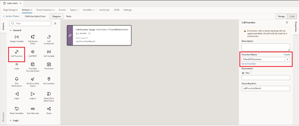 Upload Multiple Files and render to a table in Oracle Visual Builder ...