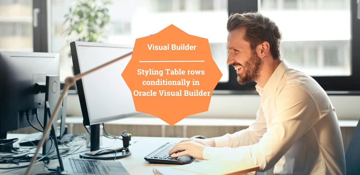 Styling Table rows conditionally in Oracle Visual Builder
