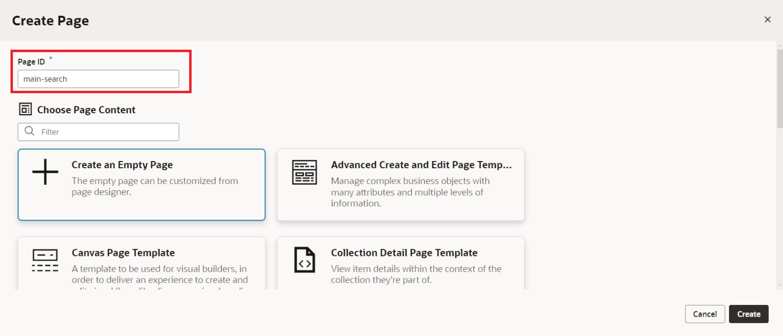 Use Redwood Welcome Template in Oracle Visual Builder - TechSupper
