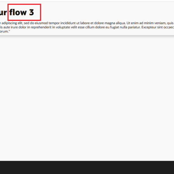 Implementing In-app navigation Oracle Visual Builder using Oracle Redwood